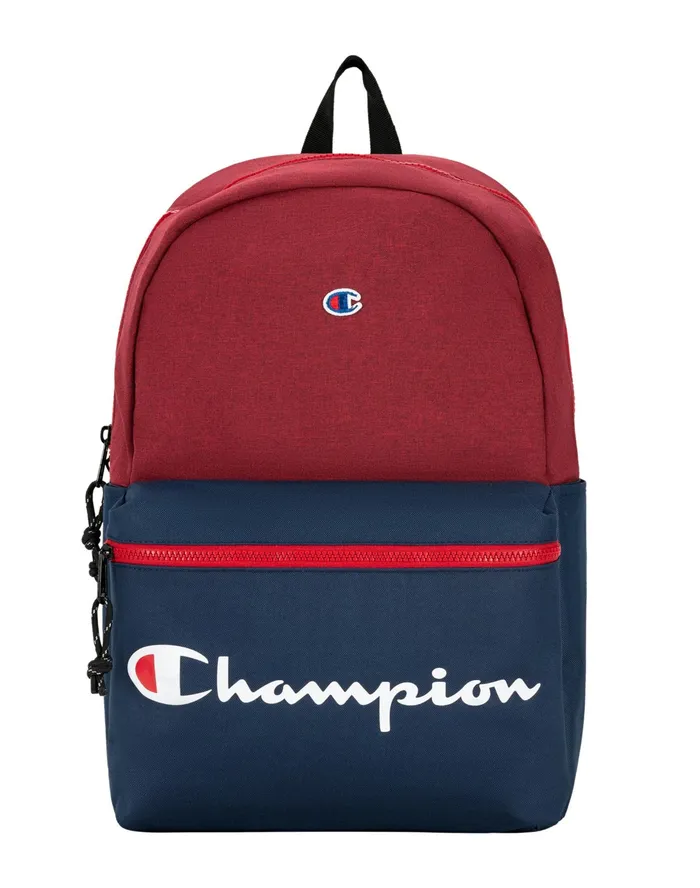 Manuscript Backpack Navyred MenKidsWomen Champion Bags and Backpacks