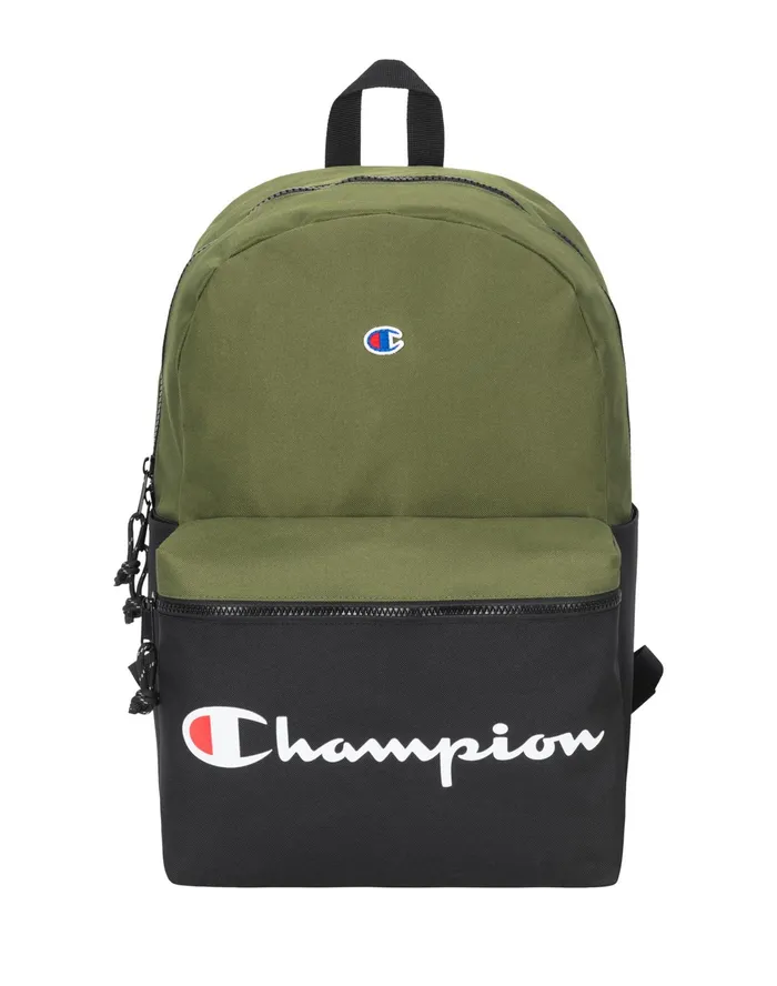 Manuscript Backpack Olive MenKidsWomen Champion Bags and Backpacks