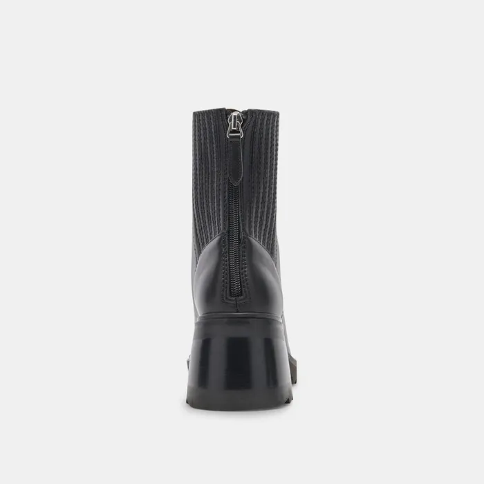 Martey H2O Boots Black Leather Women Dolce Vita Boots and Booties
