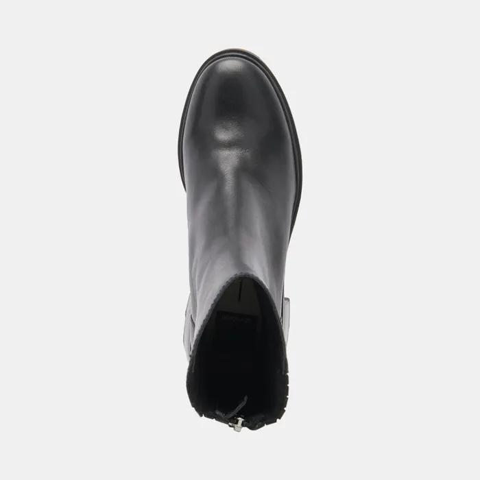 Martey H2O Boots Black Leather Women Dolce Vita Boots and Booties