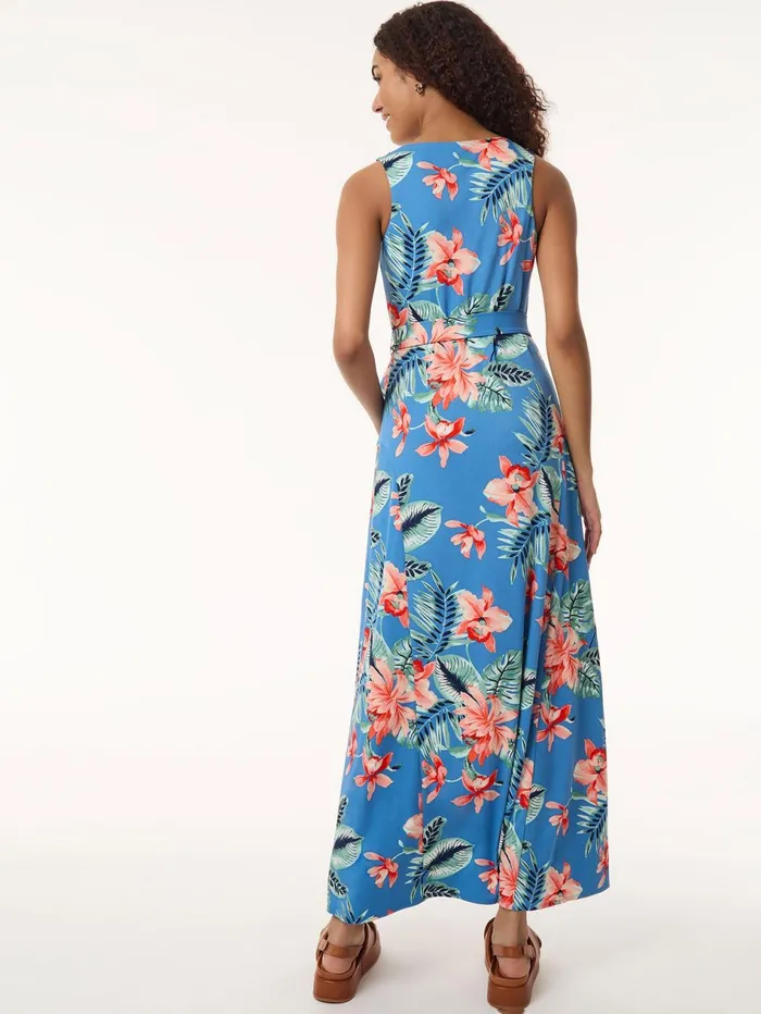 Maxi Tank Dress Printed Moss Crepe Women Jones New York Sale Maxi Tank Dress Printed Moss Crepe Women Jones New York Sale