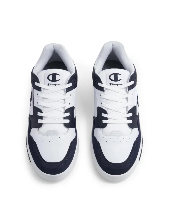 Men039S Zn80 Low Shoes Whitenavy Men Champion Court