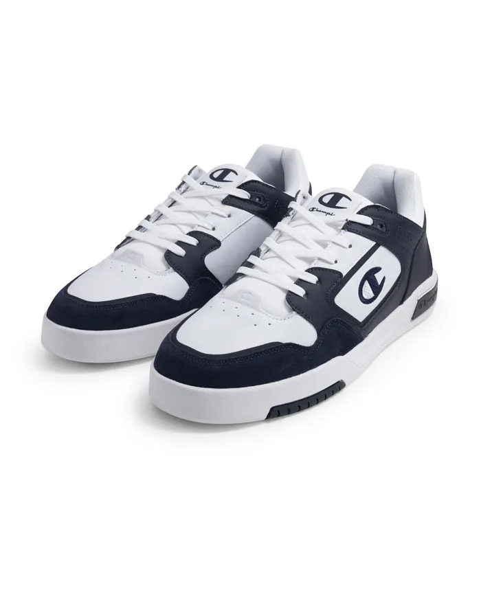 Men039S Zn80 Low Shoes Whitenavy Men Champion Court
