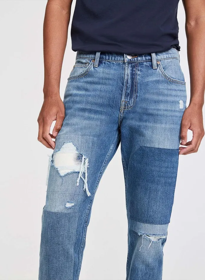 Men 7 For All Mankind Denim The Straight With Reinforced Back Pocket In Eagle Rock