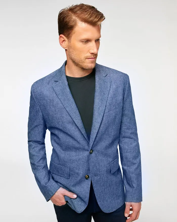 Men 7 For All Mankind Jackets 038 Coats Notch Lapel Suit Jacket