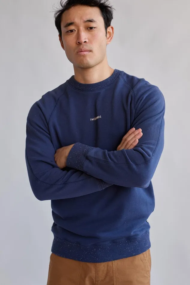 Men Annette 8211 Navy Blue TWOTHIRDS Sweatshirts