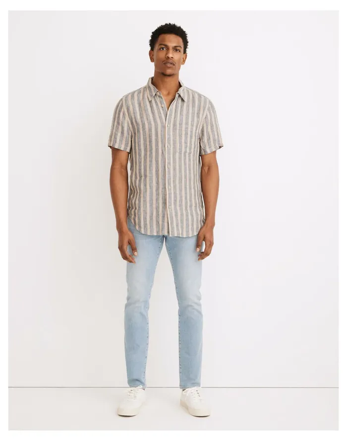 Men Athletic Slim Jeans In Hodgson Wash Hodgson Wash Madewell Jeans