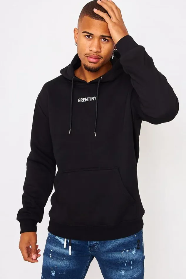 Men Black Brentiny Hoodie Black Brentiny Paris Sweatshirts and Pullovers