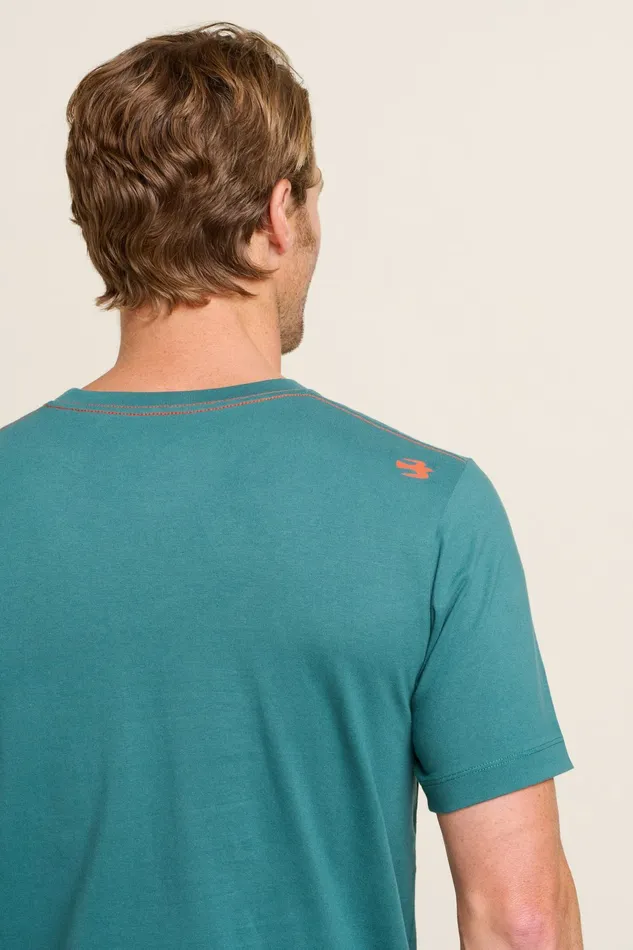 Men Brakeburn TShirts Green Outdoors Tee