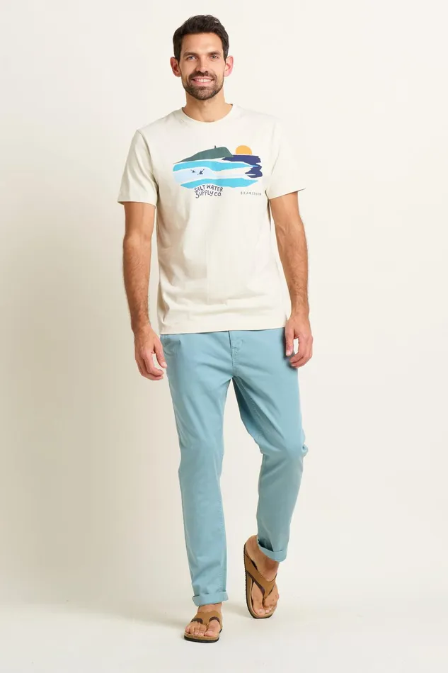 Men Brakeburn Trousers And Shorts Blue Chinos