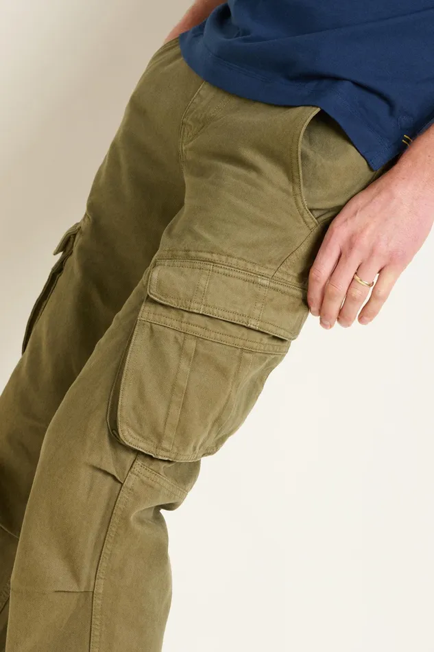 Men Brakeburn Trousers And Shorts Khaki Cargos