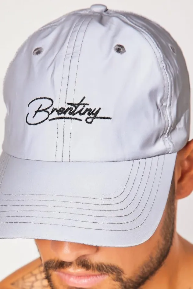 Men Brentiny Gray Reflective Cap Brentiny Paris Caps And Bobs