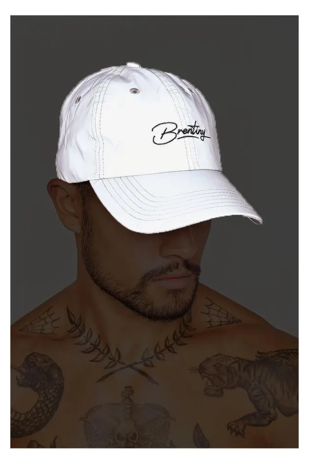 Men Brentiny Gray Reflective Cap Brentiny Paris Caps And Bobs