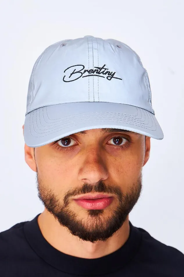 Men Brentiny Gray Reflective Cap Brentiny Paris Caps And Bobs