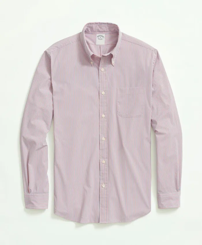 Men Brooks Brothers Stretch Performance Series Stripe Sport Shirt Red Brooks Brothers Sport Shirts Men Brooks Brothers Stretch Performance Series Stripe Sport Shirt Red Brooks Brothers Sport Shirts