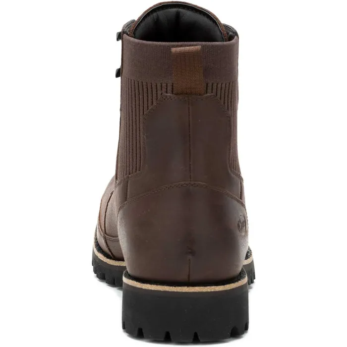 Men Chaco Boots Fields Lace Waterproof Boot Dark Brown