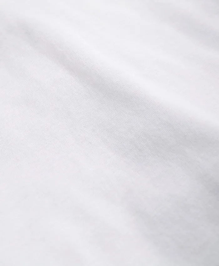 Men Cotton Henley LongSleeve TShirt White Brooks Brothers TShirts and Sweats