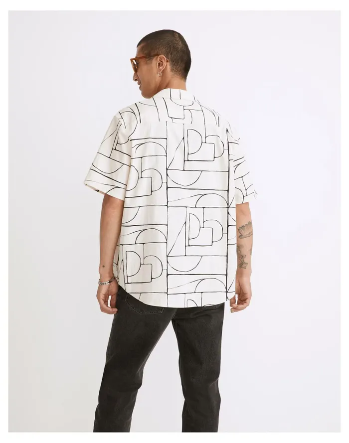 Men Crinkle Cotton Easy Short Sleeve Shirt Vintage Linen Madewell Shirts Men Crinkle Cotton Easy Short Sleeve Shirt Vintage Linen Madewell Shirts
