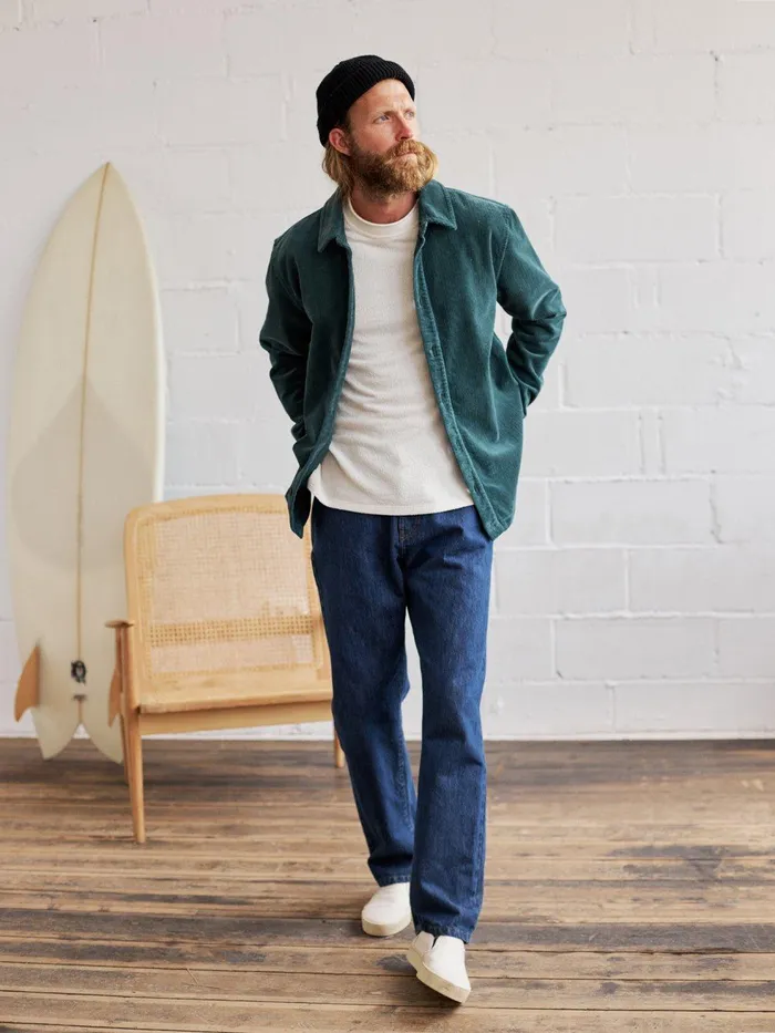 Men Dangar 8211 Mediterranean Blue TWOTHIRDS Shirts