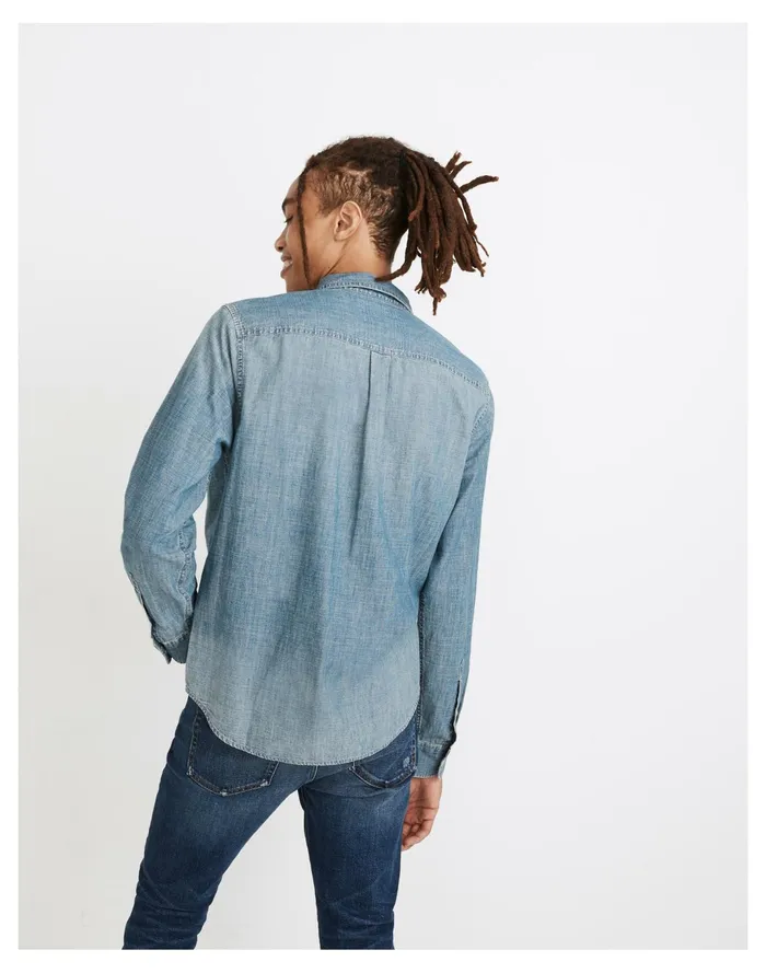 Men Denim Perfect Shirt In Winterdale Wash Winterdale Wash Madewell Shirts Men Denim Perfect Shirt In Winterdale Wash Winterdale Wash Madewell Shirts