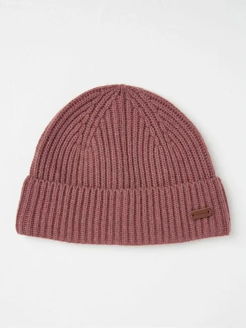 Men Fatface Hats Pink Fisherman Beanie