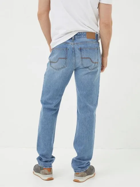 Men Fatface Jeans Blue Straight Fit Jeans Men Fatface Jeans Blue Straight Fit Jeans