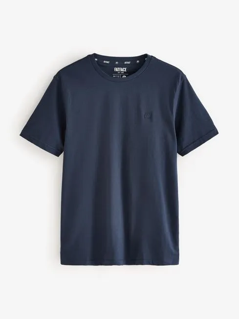 Men Fatface Loungewear Navy Short Sleeve 100 Cotton TShirts 3 Pack Men Fatface Loungewear Navy Short Sleeve 100 Cotton TShirts 3 Pack