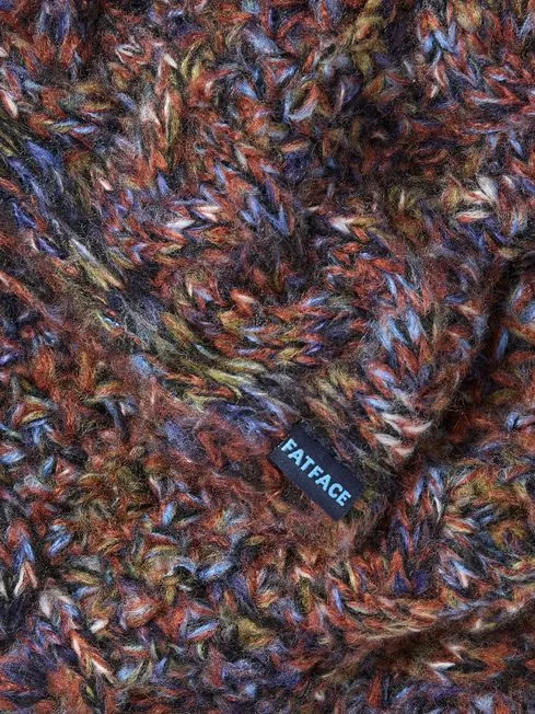 Men Fatface Scarves Navy Twist Snood Men Fatface Scarves Navy Twist Snood