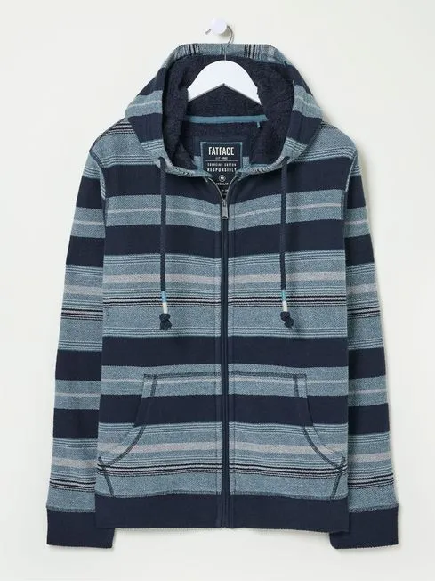 Men Fatface Sweatshirts and Hoodies Dark Navy Trescowe Fleece Zip Through 100 Cotton Hoodie Men Fatface Sweatshirts and Hoodies Dark Navy Trescowe Fleece Zip Through 100 Cotton Hoodie