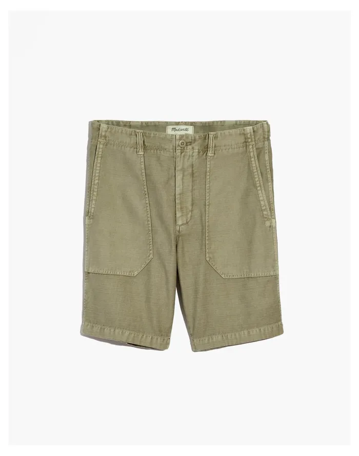 Men Garment Dyed Relaxed Workwear Shorts Pale Fatigue Madewell Shorts Men Garment Dyed Relaxed Workwear Shorts Pale Fatigue Madewell Shorts