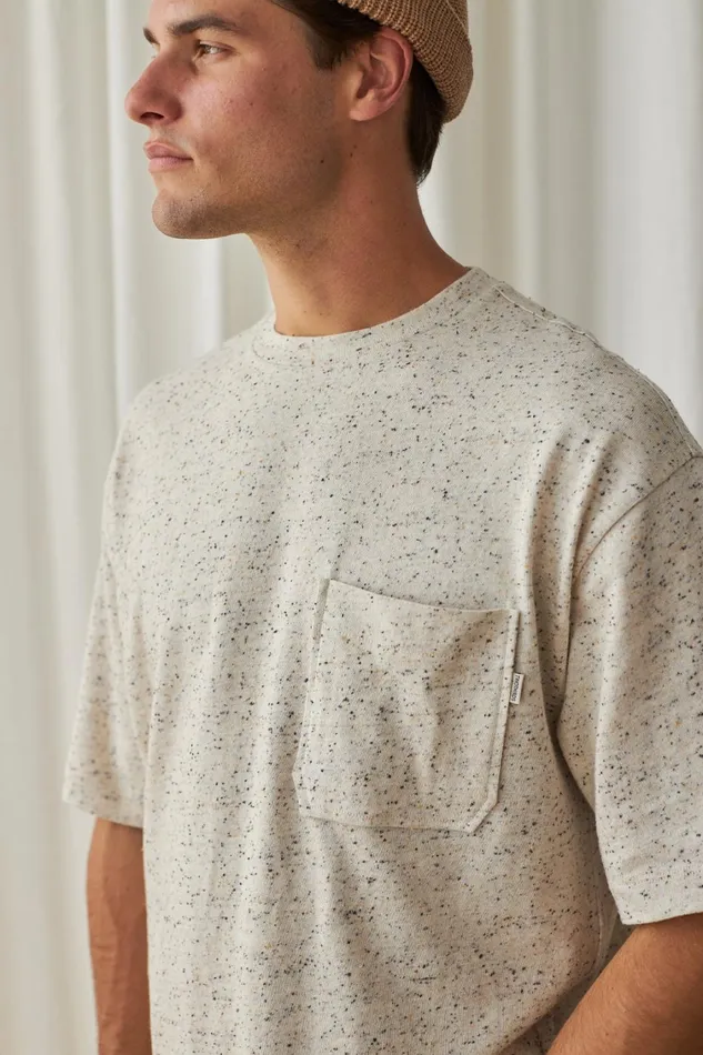 Men Greystones 8211 WhiteColor Neps TWOTHIRDS TShirts