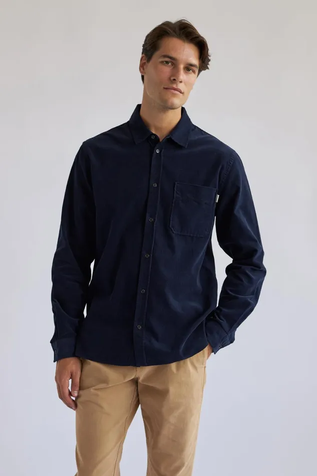 Men Holdoya 8211 Baritone Blue TWOTHIRDS Shirts