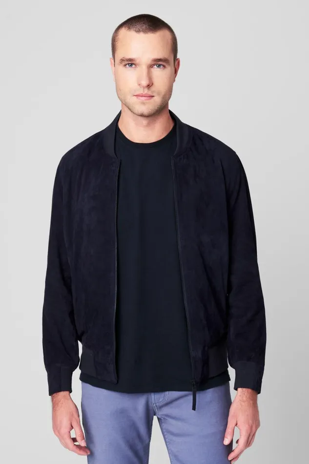 Men Jackets Blank Nyc True Blue Bomber Men Jackets Blank Nyc True Blue Bomber