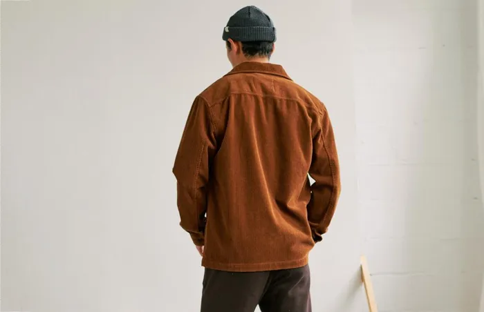 Men Jackets Men 8211 Greenly 8211 Golden Brown TWOTHIRDS Jackets
