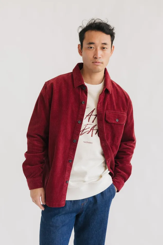 Men Jackets Men 8211 Roxby 8211 Wine TWOTHIRDS Jackets