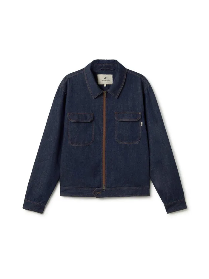 Men Jackets Men 8211 Sebree 8211 Dark Blue TWOTHIRDS Jackets