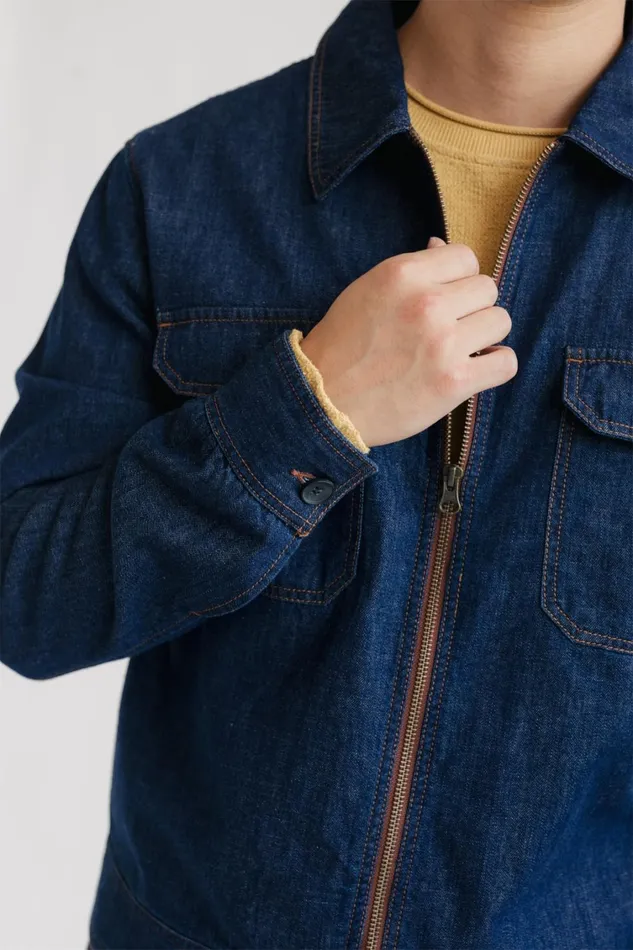 Men Jackets Men 8211 Sebree 8211 Dark Blue TWOTHIRDS Jackets