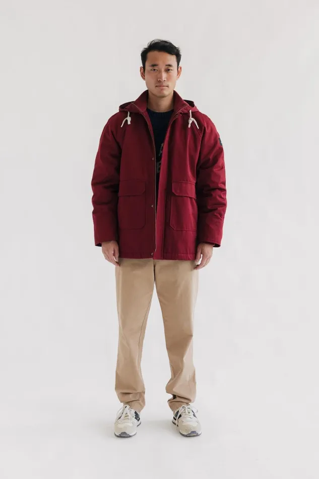 Men Jackets Men 8211 Upernavik 8211 Wine TWOTHIRDS Jackets