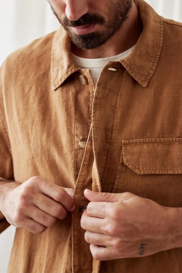 Men Jackets Men 8211 Walpole 8211 Camel Toast TWOTHIRDS Shirts