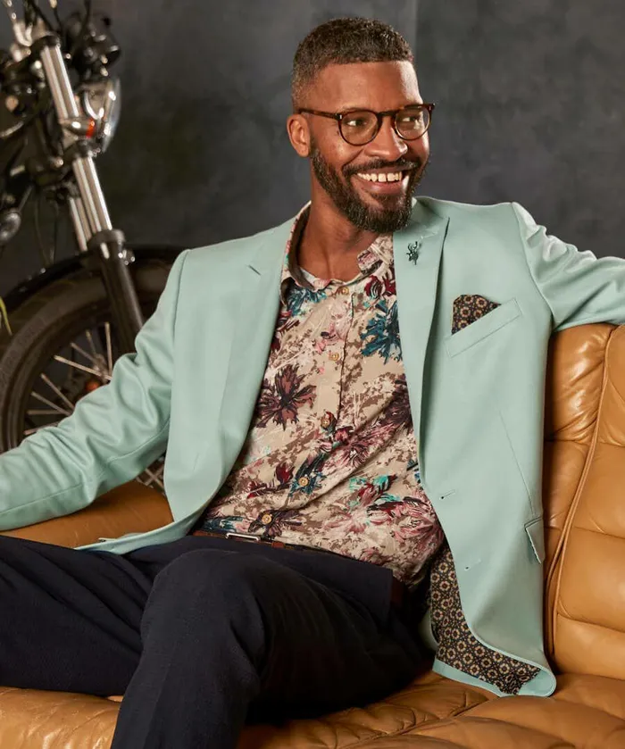 Men Joe Browns Fabulous Floral Shirt Pink Men Joe Browns Fabulous Floral Shirt Pink