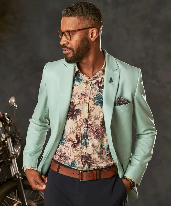 Men Joe Browns Fabulous Floral Shirt Pink Men Joe Browns Fabulous Floral Shirt Pink