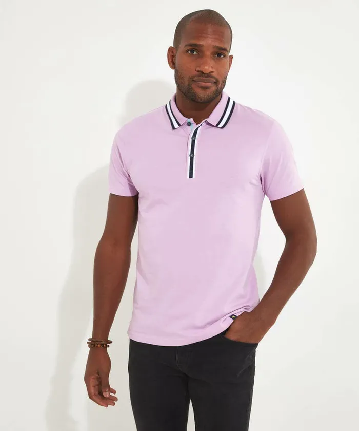Men Joe Browns In The Bag Polo Shirt Lilac
