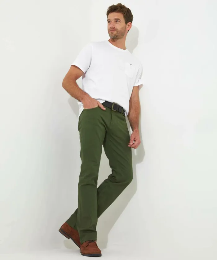 Men Joe Browns Right Track Jeans Olive Men Joe Browns Right Track Jeans Olive