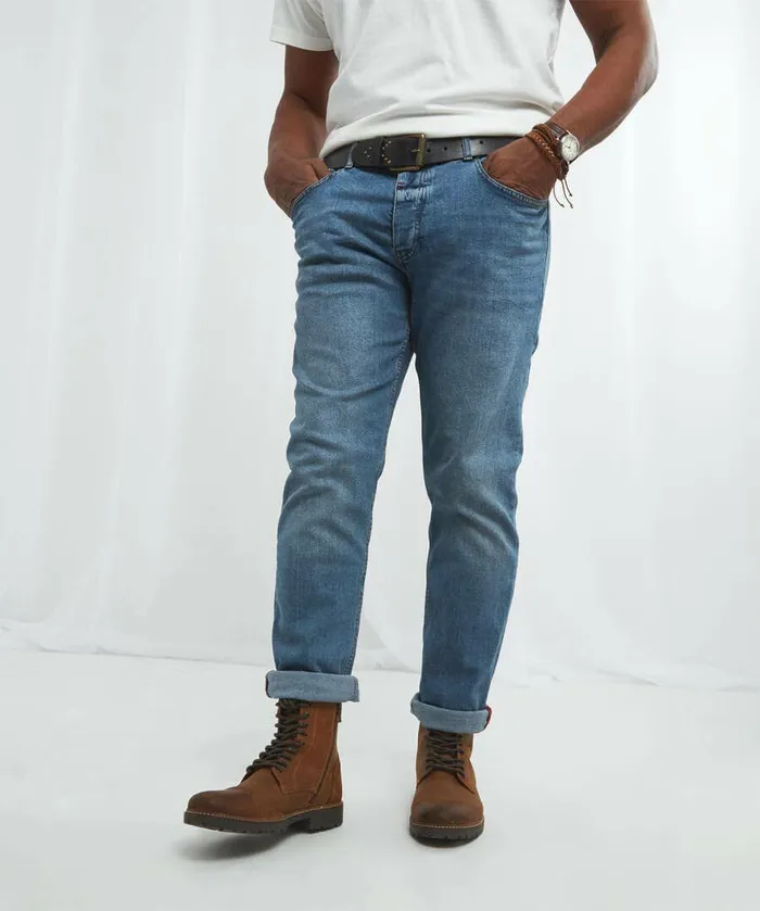 Men Joe Browns Sensational Slim Jeans Vintage Wash
