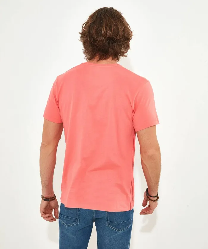 Men Joe Browns Superb Stripe Elephant Tee Pink Men Joe Browns Superb Stripe Elephant Tee Pink
