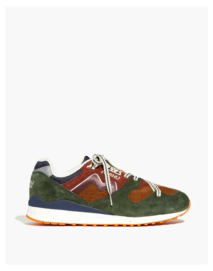 Men Karhu Suede Synchron Classic Sneakers Thyme Madewell Sneakers