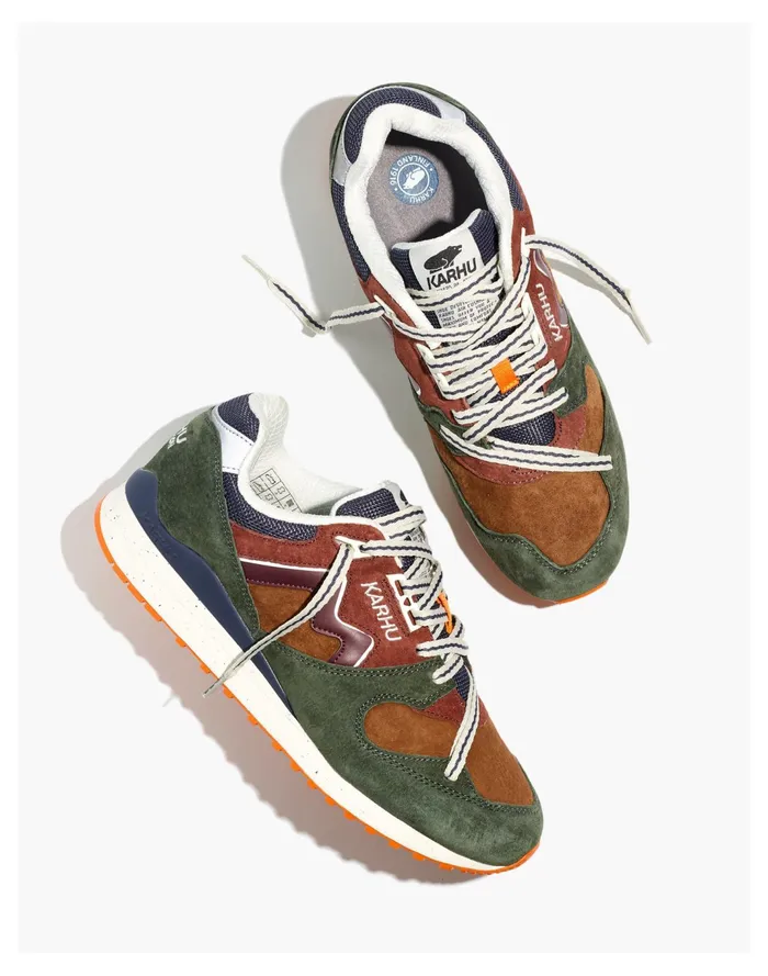 Men Karhu Suede Synchron Classic Sneakers Thyme Madewell Sneakers Men Karhu Suede Synchron Classic Sneakers Thyme Madewell Sneakers