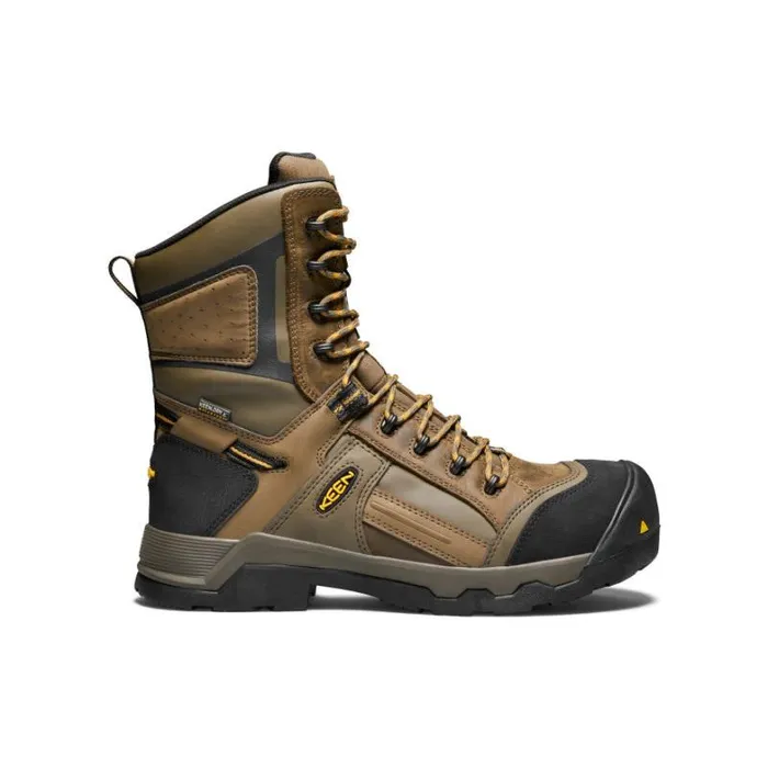 Men KEEN Boots Brown Work Boots 8211 CSA Davenport 8quot 200G