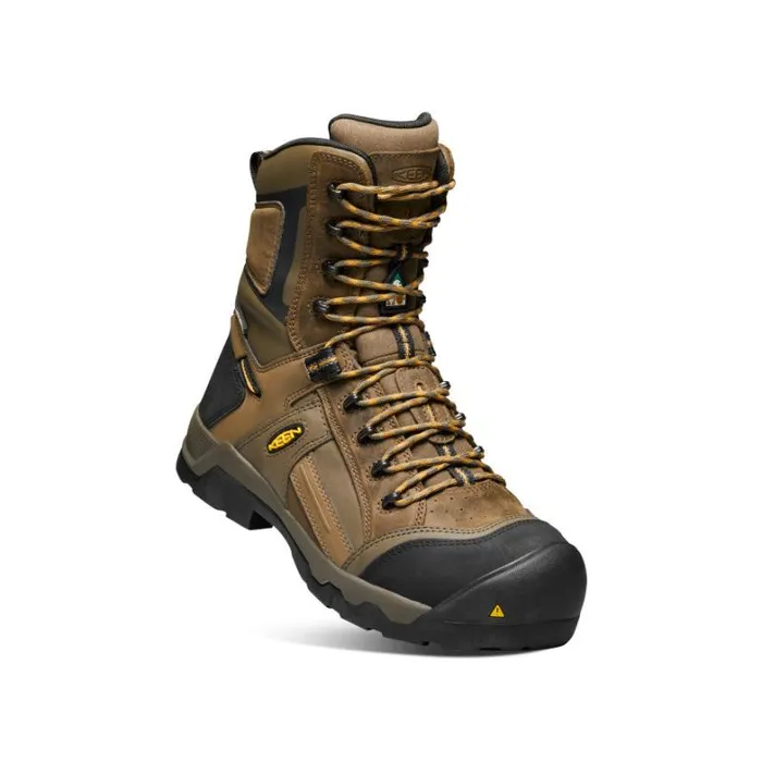 Men KEEN Boots Brown Work Boots 8211 CSA Davenport 8quot 200G Men KEEN Boots Brown Work Boots 8211 CSA Davenport 8quot 200G