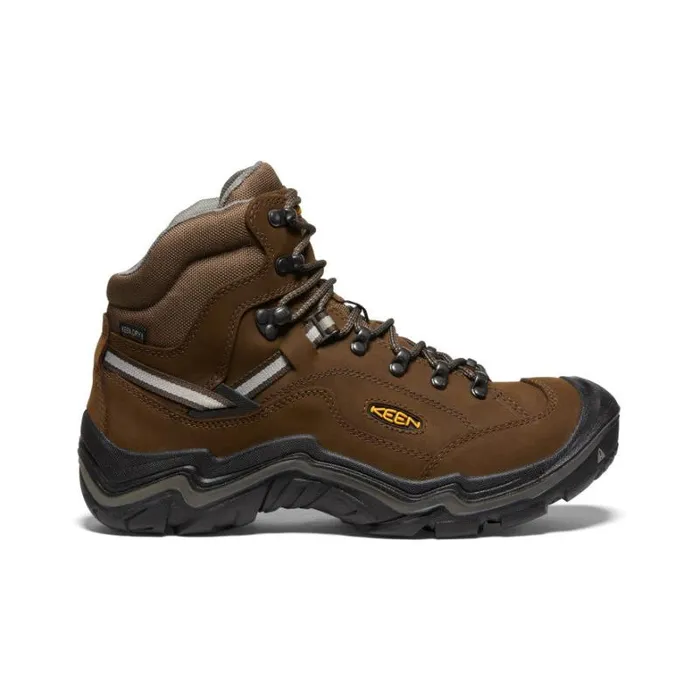 Men KEEN Boots Durand II Mid 8211 Wide Waterproof Hiking Boots